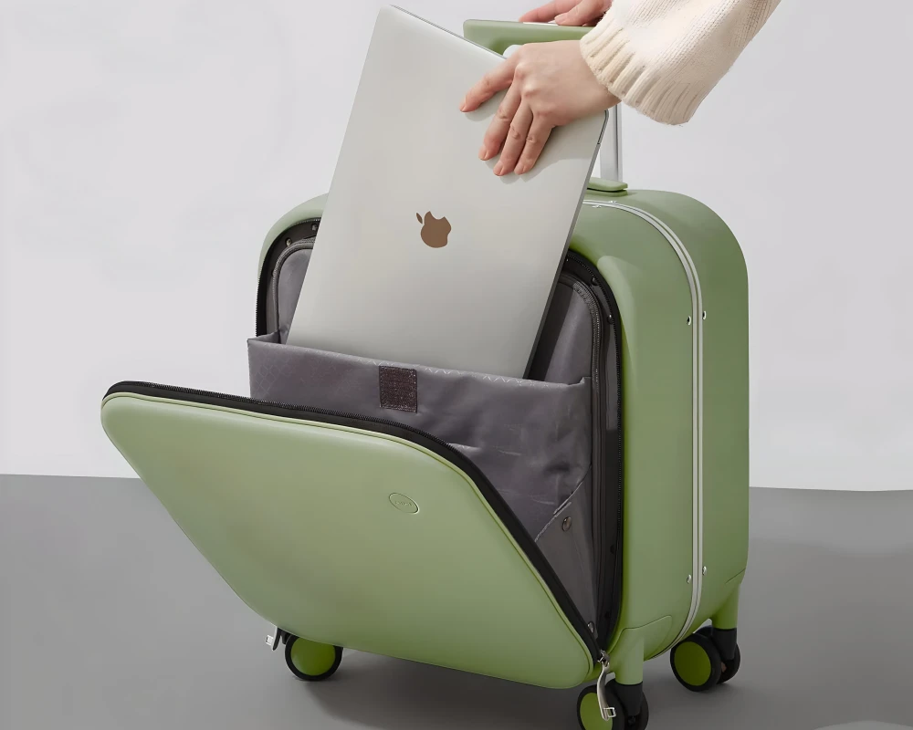 luggage with laptop compartment