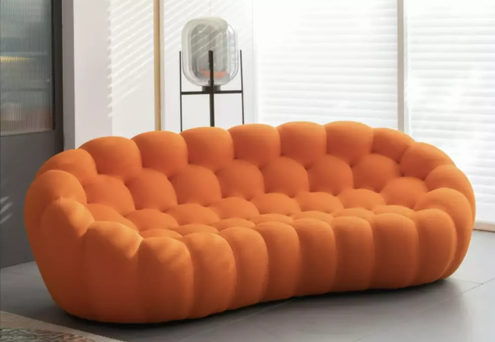 cream bubble sofa