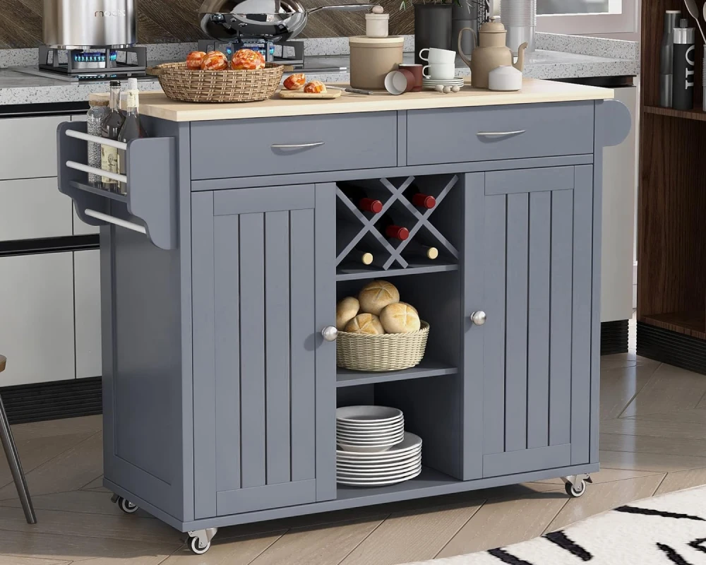 small kitchen islands with storage