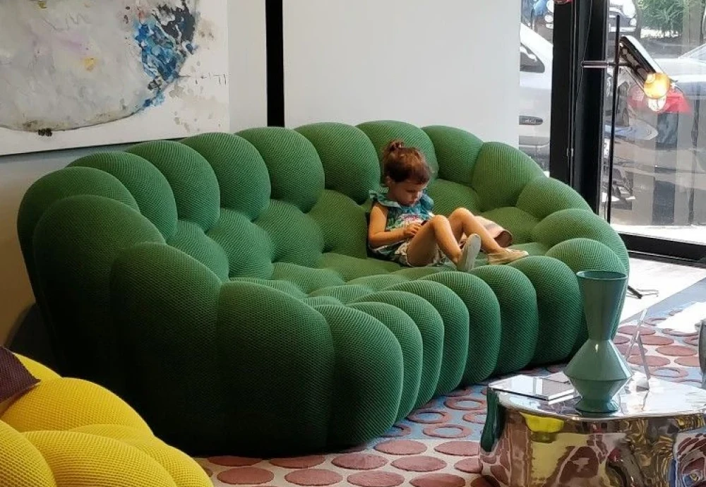 green cloud couch